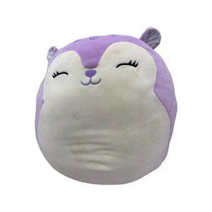 Squishmallows SYDNEE the Light Purple SQUIRREL 14" Lightly used, no tag